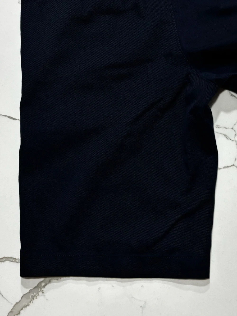 Chaps Kids Navy Big Boys Flat front Adjustable Chino Shorts Girls Unisex Size 8